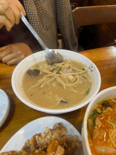  제주 동문시장근처 백종원이 추천한 자양식당 본점 백닭짬뽕 치킨탕수육