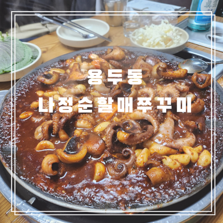  제철 쭈꾸미 먹으러 나정순 할매 쭈꾸미로 떠나세요~