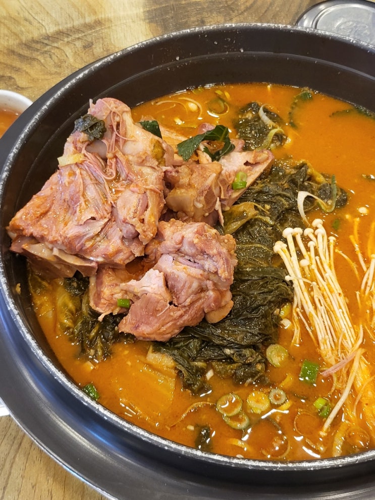  경산 감자탕/하양읍맛집/감자탕과 마무리 볶음밥이 맛있는집/해장국맛집/누리마을감자탕하양점