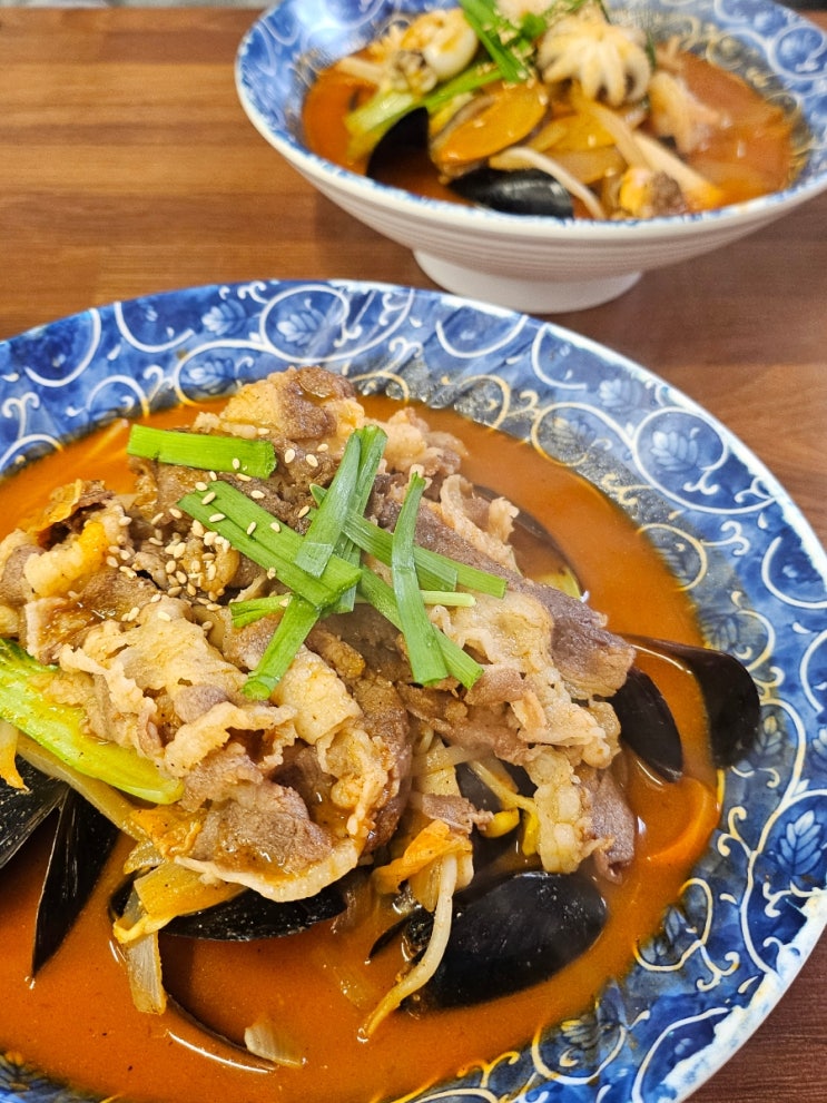  범물동맛집 짬뽕공화국 차돌짬뽕 해물짬뽕 후기