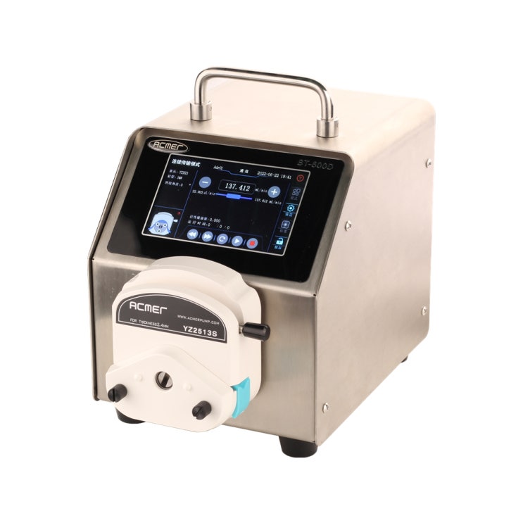  [ACMER] BT-600DS -2L급 Dispensing peristaltic pump(터치스크린 분주용 튜빙 펌프 SS하우징)