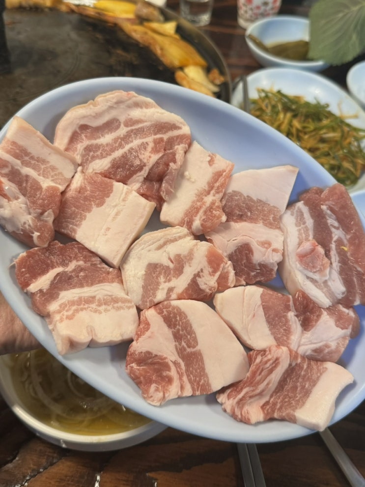  [수진 | 군산회관] 솥뚜껑 오겹살 맛집