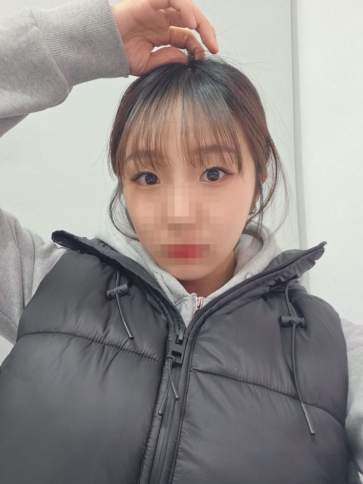  웨딩 애교머리 셀프 자르는 방법 +초간단 똥손도 가능