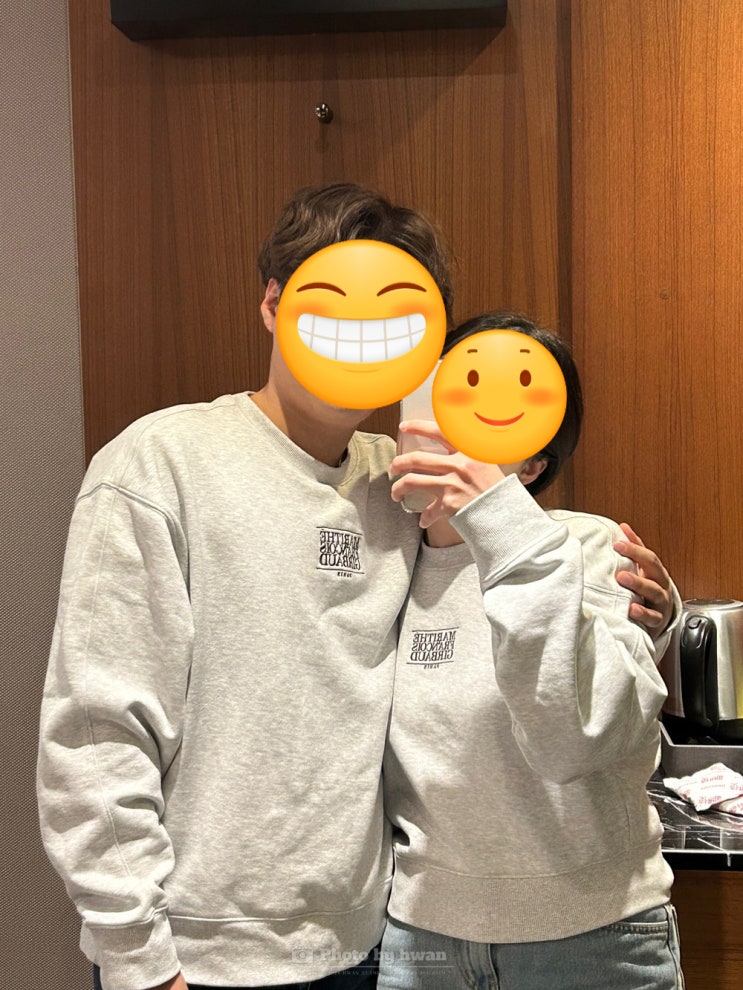  100일기념 선물추천! 마리떼프랑소와저버 맨투맨, 커플티추천