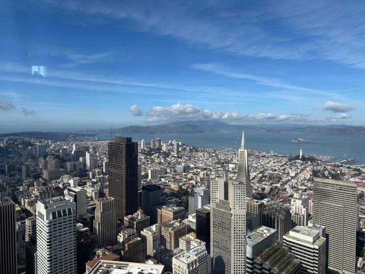 샌프란시스코에서 가장 높은 세일즈포스 타워 | 전망대 최고!!