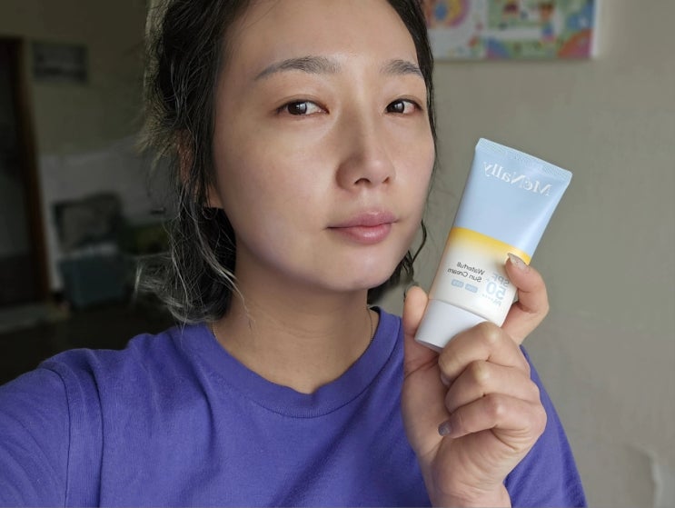  데일리 선크림추천 촉촉한 맥넬리로 자외선 걱정없어요