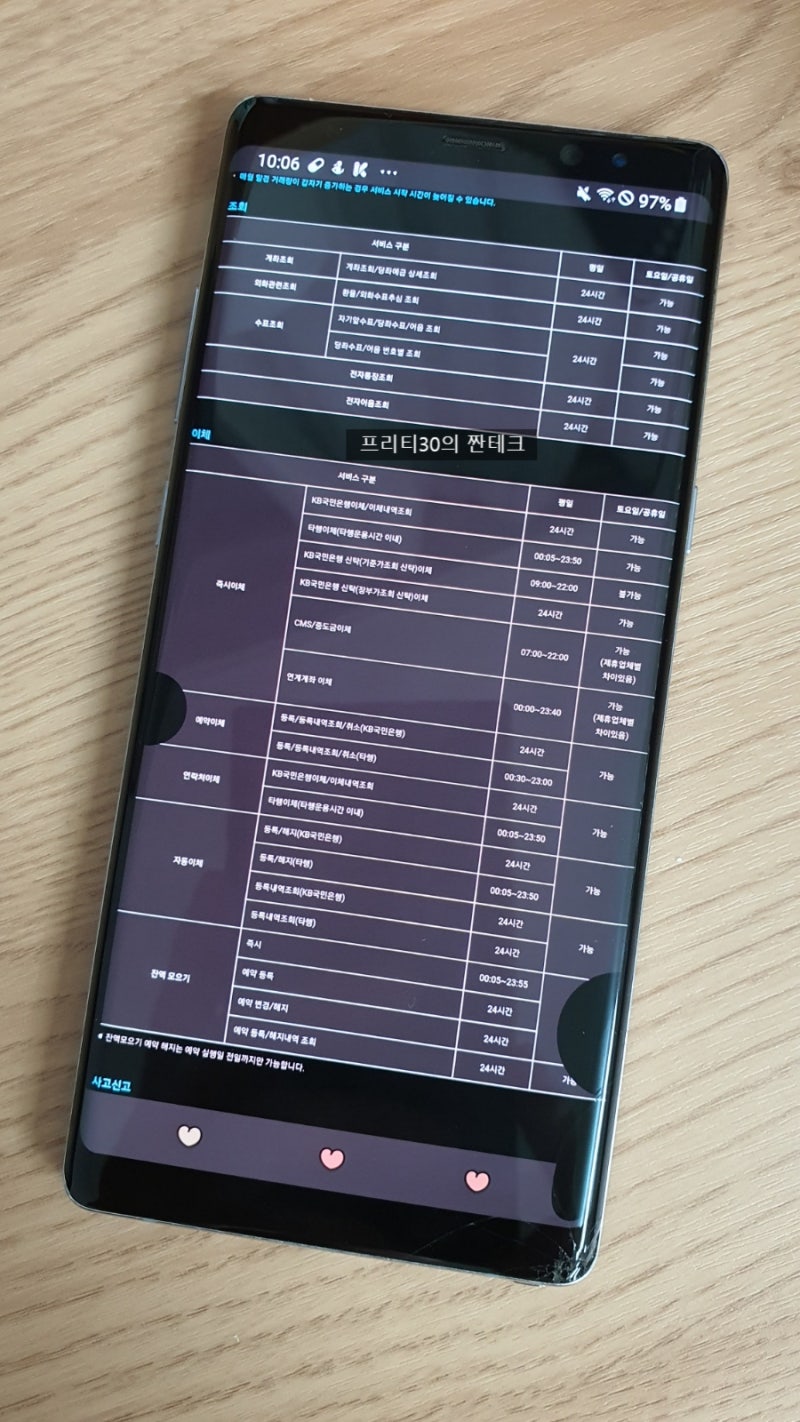 은행별 점검시간] 국민 신한 농협(ft 인터넷뱅킹 영업시간) : 네이버 블로그
