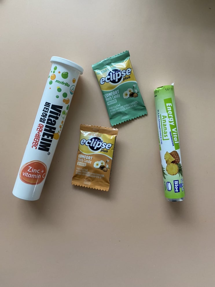  독백 224 / 목이 아파서, 이것 저것 먹먹