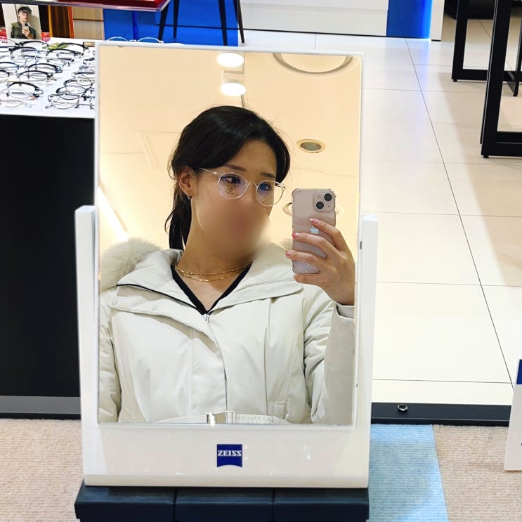  홍대 안경점 아티스안경원에서 카린 안경테 구경 및 내 블루라이트 차단 안경 맞춤