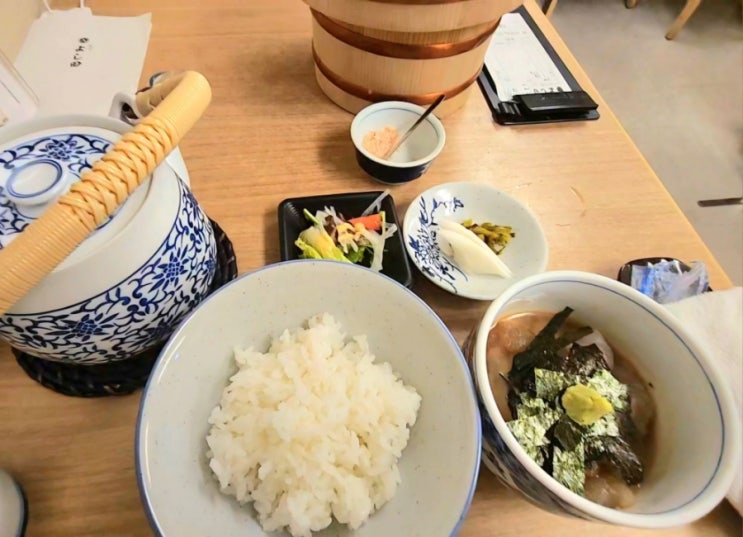 큐슈 후쿠오카 식당, 일본 가정식 도미회 오차츠케 먹으러 현지인 줄서는 맛집 '캇포 요시다' 방문