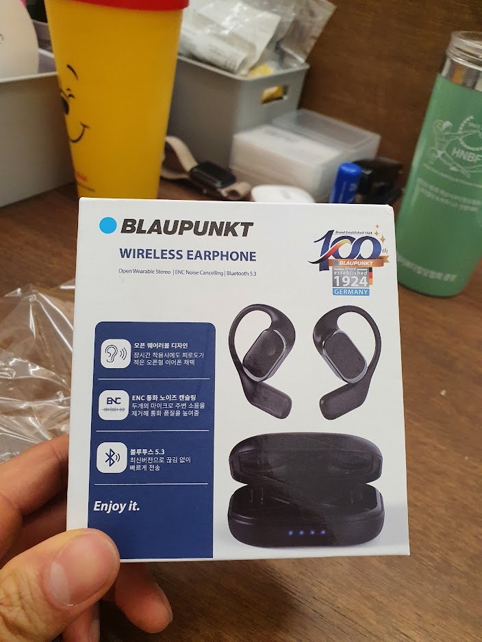 블라우풍트 무선 이어폰(blaupunkt) 언박싱 솔직후기