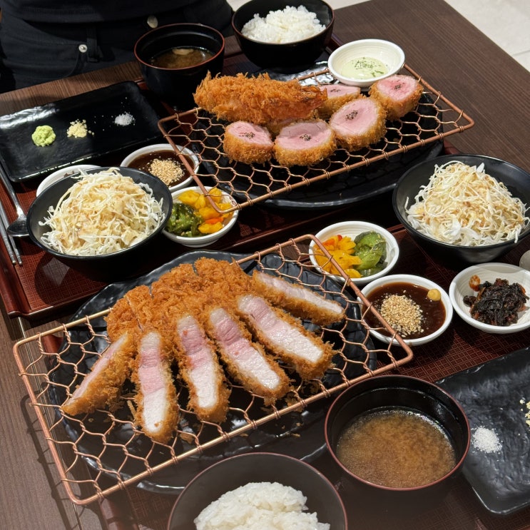  미아 현대백화점 맛집 정돈 역대급 안심 돈까스