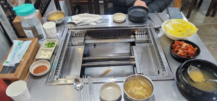  천하장사냉면굴전문 시흥본점 굴찜 냉면