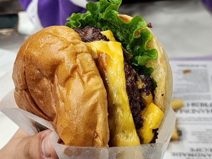  수원 천천동맛집 '수제버거 텐버거'! 가성비 진짜 좋네요!