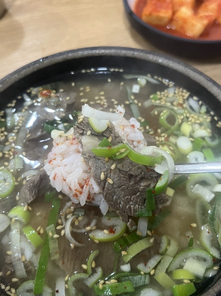  광주 맛집 4대째 100년 넘은 현지인 맛집 나주곰탕 하얀집 솔직후기