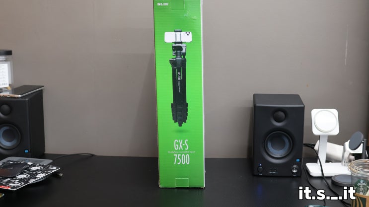  스마트폰 카메라 겸용 삼각대 추천: SLIK GX-S 7500