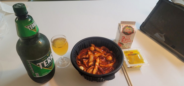  신림역 우리집팔당닭발 신림점 매운오징어 배달