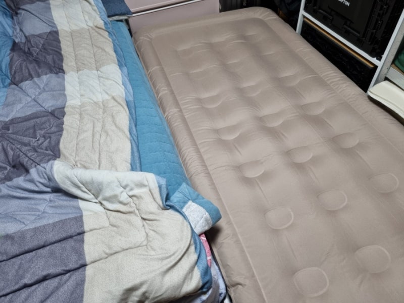 집에서 쓰는 캠핑용품, 루커스 에어매트 40cm 구매기