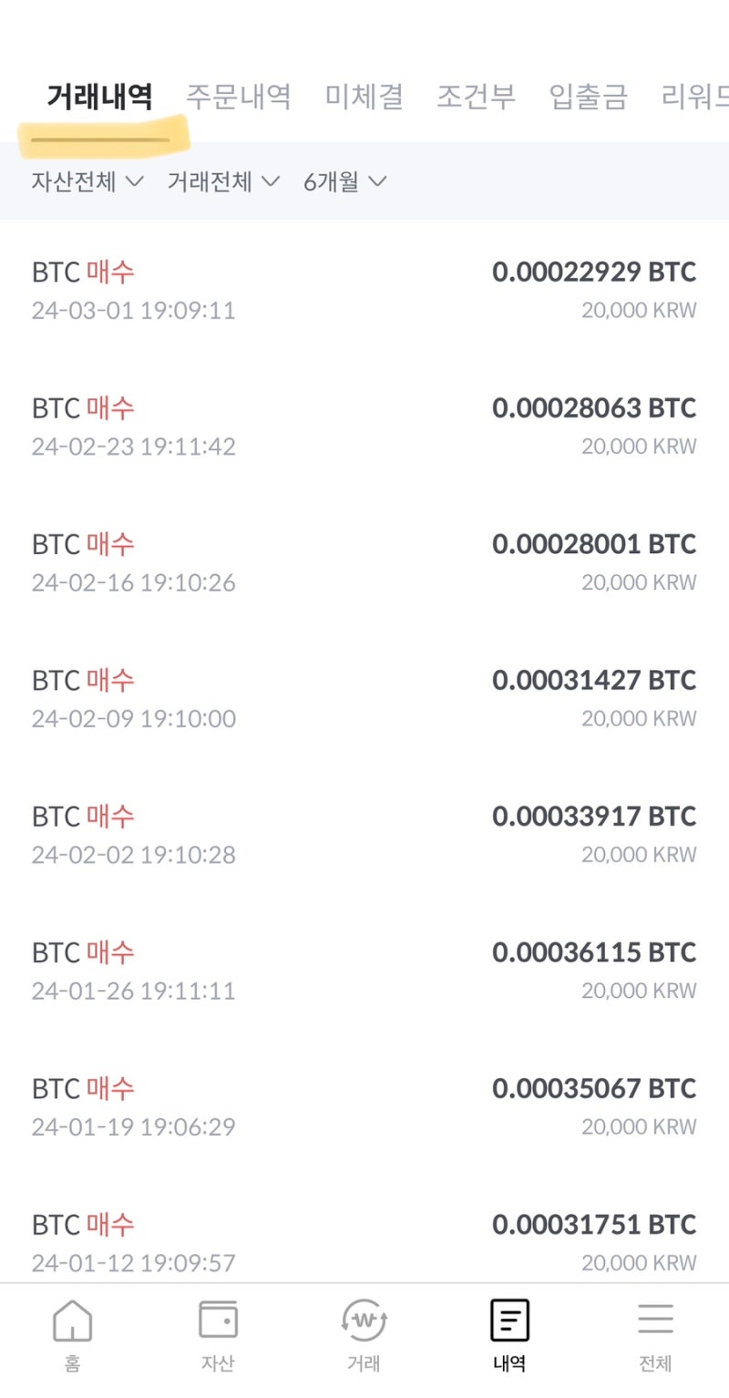 비트코인 매수 하는법, BTC 적립식 투자 코빗 수익인증 : 네이버 블로그
