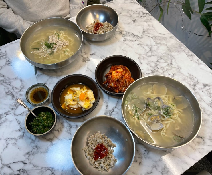  장산역칼국수 원조손칼국수