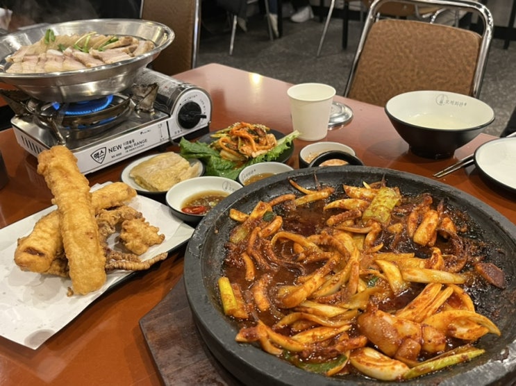  영등포역밥집, 오적회관에서 맛있는 오적한상