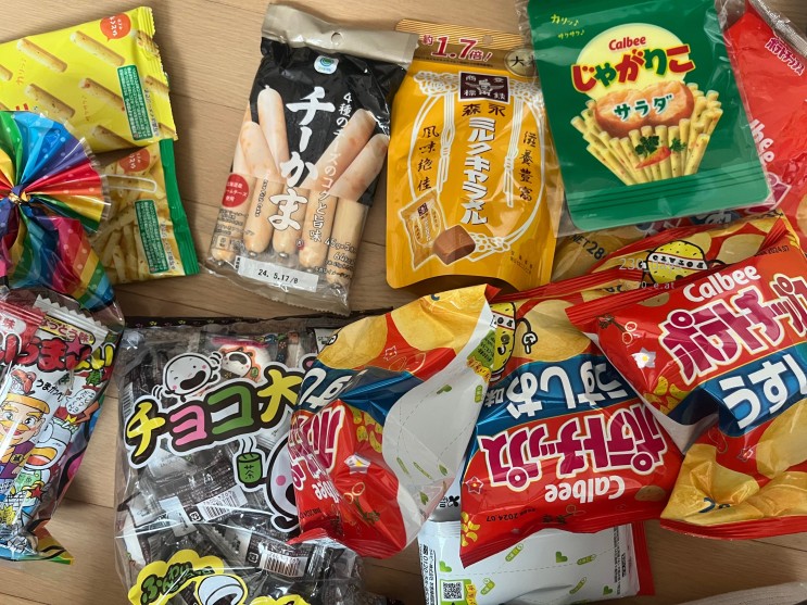 일본 여행 간식, 기념품, 규슈 한정판 감자칩까지