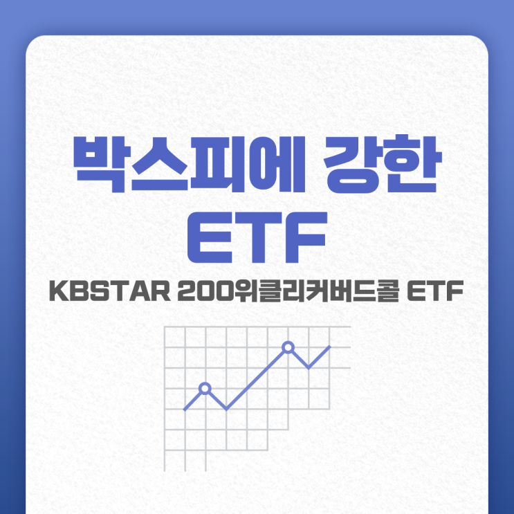  코스피200 지수 추종 월배당 ETF, KBSTAR 200위클리커버드콜