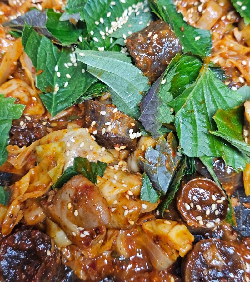 순대곱창볶음레시피 순대볶음