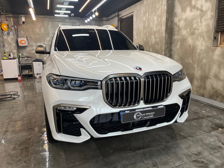  인천 세차잘하는곳 맥스워시 BMWX7