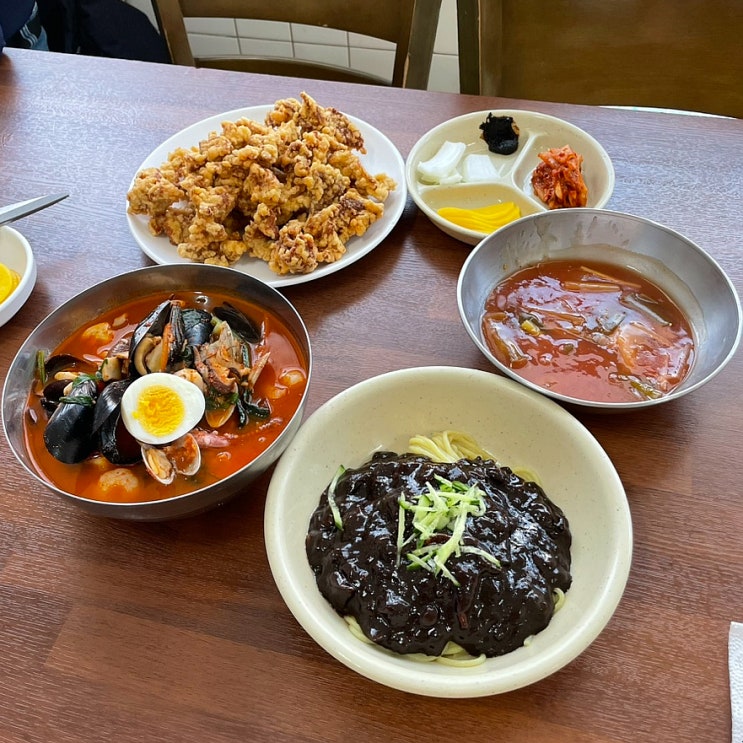 [나주] 남평 노포 맛집 포스 장난 아닌 우남식당 달인 탕수육이랑 짜장, 짬뽕 다 먹어본 후기