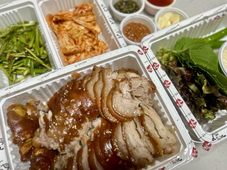  충북혁신도시 족발 맛집 가장맛있는족발 포장 후기