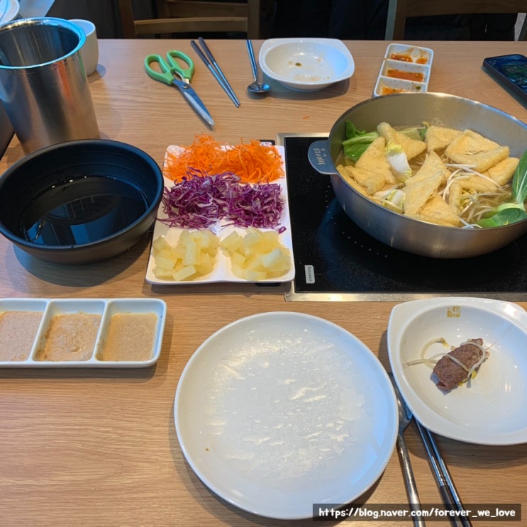  상동역 채선당 자연한가득 부천상동점 부천 샤브샤브 무한리필 먹어보기, 주차