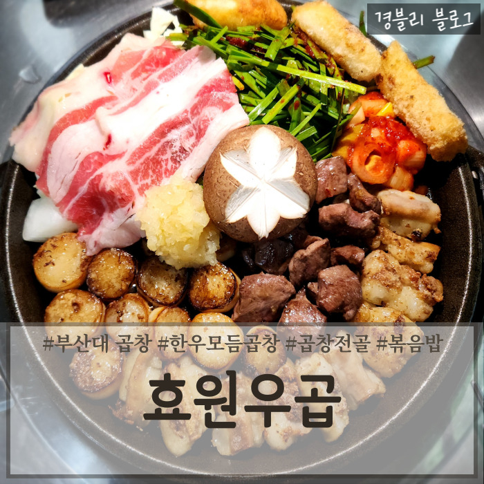  부산대 곱창 추천 가성비 좋은 곱창오마카세 맛집 '효원우곱'