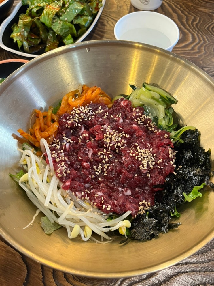 [화정동 공일백] 몸보신 필요할 때 가는 화정동 보약국밥, 생고기비빔밥 맛집