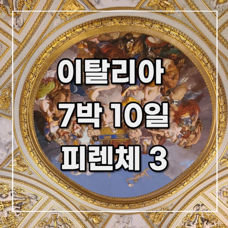  [이탈리아 여행 기록 17] 5일차 오전(피렌체 3) _ 조식, 피티 궁전(팔라티노 미술관), 보볼리 정원, 산타 마리아 노벨라 성당, alamanni La Tavernetta