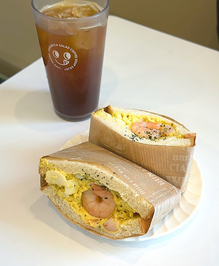  강남구청역 샌드위치 맛집 카페 오하나 솔직 후기, 직장인 점심 추천