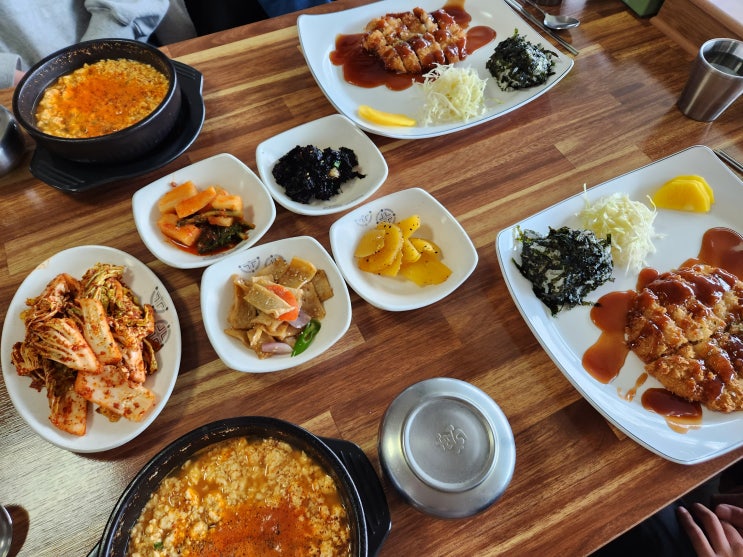  완주 놀토피아 맛집, 전주근교 대아리순두부 돈까스도 맛있는 순두부 전문점
