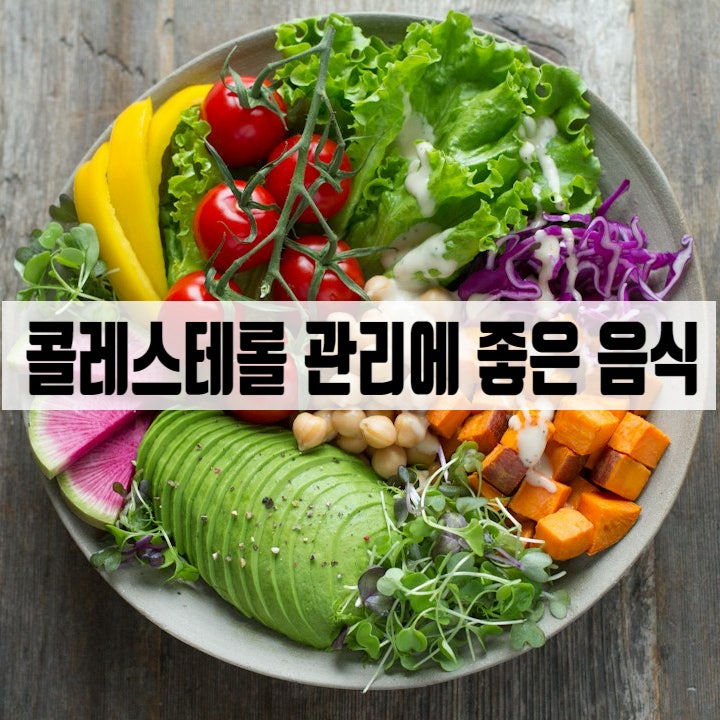  콜레스테롤 관리에 좋은 음식
