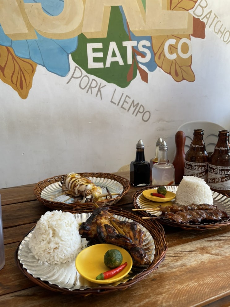  코론 타운 현지식 맛집 이나살(INASAL)