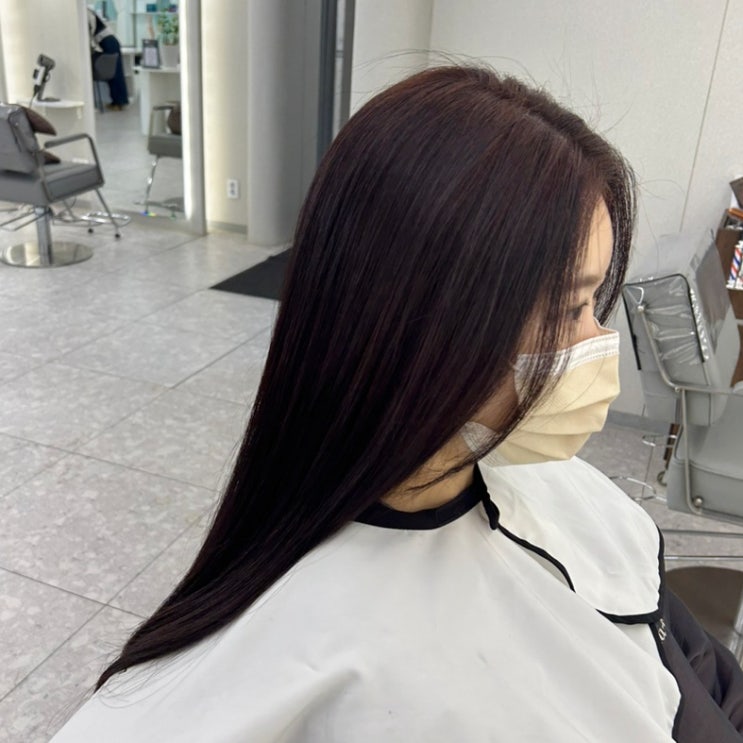  대전 미용실 추천 레드염색으로 기분 전환 성공 루나헤어