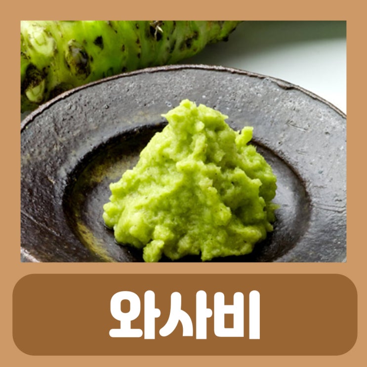  와사비 효능 5가지, 부작용 정리