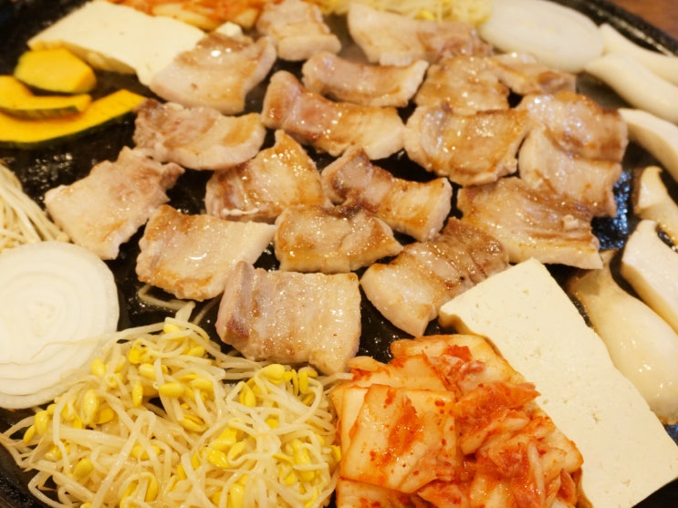 안산 중앙동 맛집 춘천명물닭갈비막국수 삼겹살 찐맛집