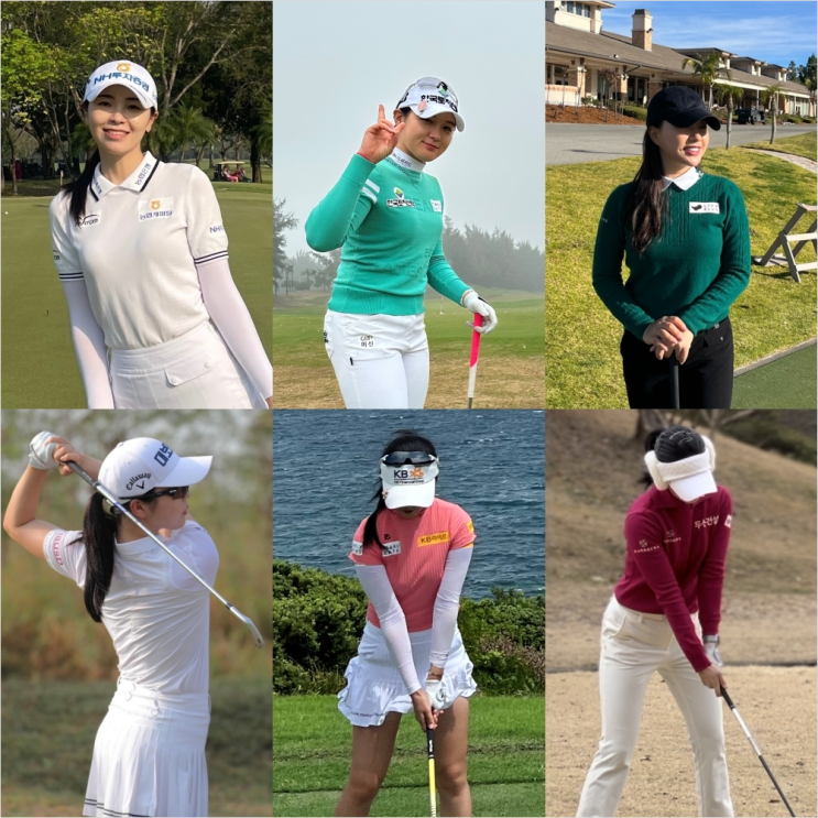  제16대 KLPGA 홍보모델 12인의 겨울나기… 김민별, 김재희, 박결, 박현경, 방신실, 유효주, 이가영, 이예원, 임희정, 최예림, 허다빈, 황유민의 전지훈련