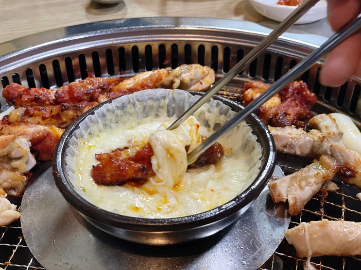  가평 아침고요수목원 맛집 [칠오닭갈비] with 치즈퐁듀