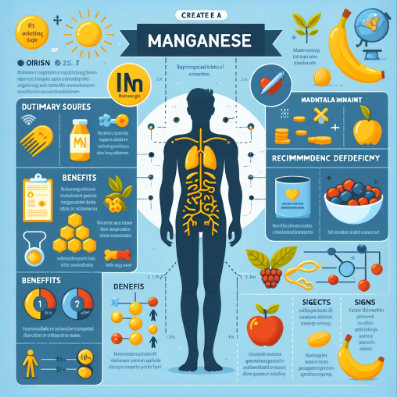 항산화제 망간(Mn,Manganese), 결핍증세, 복용법, 섭취량, 부작용, 주위사항