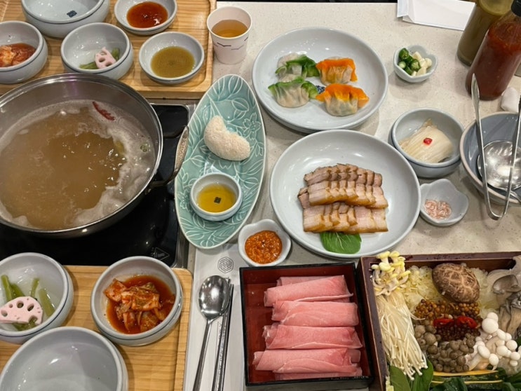  [양재역 맛집] 미면정 양재칼국수 샤브사브 전문점 웨이팅, 후기