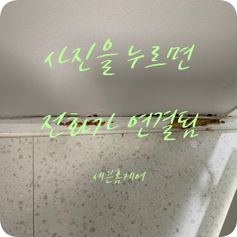 걸레받이 부분보수 가능한 곳