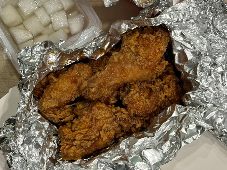  천안 맛집 가장맛있는 치킨 천안 두정점 배달 후기