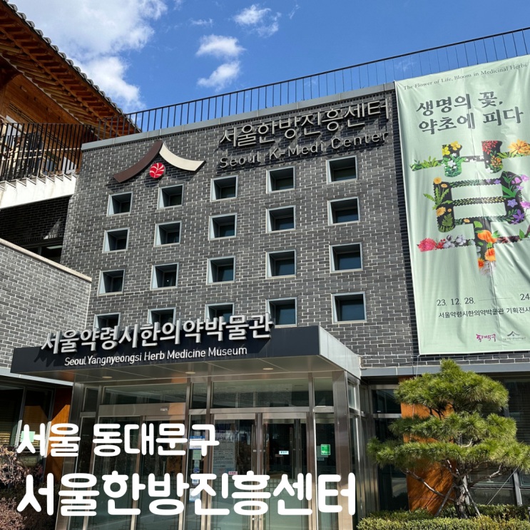  서울한방진흥센터 족욕 주차 동대문구 데이트 가볼만한곳