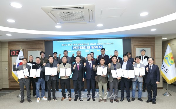  해남군 산이면 덕호리·마산면 노하리 간척농지에 대규모 영농형태양광 집적화단지 조성한다